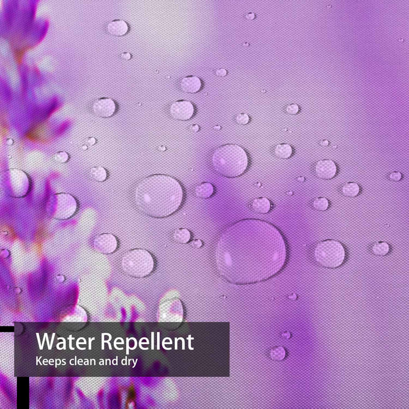 Rideau de douche Lavender, L 72 po x l 78 po