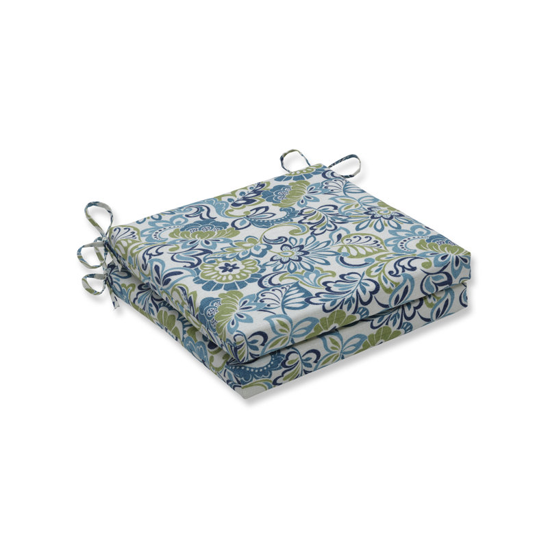 Outdoor 3'' Dining Chair Cushion, Blue