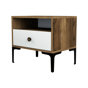 Walnut/White