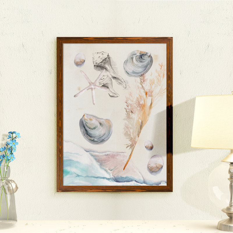 "laver à terre i" par paul cezanne-impression sur cadre photo, H 32 po x l 44 po x 1,25 po, Toile avec cadre érable