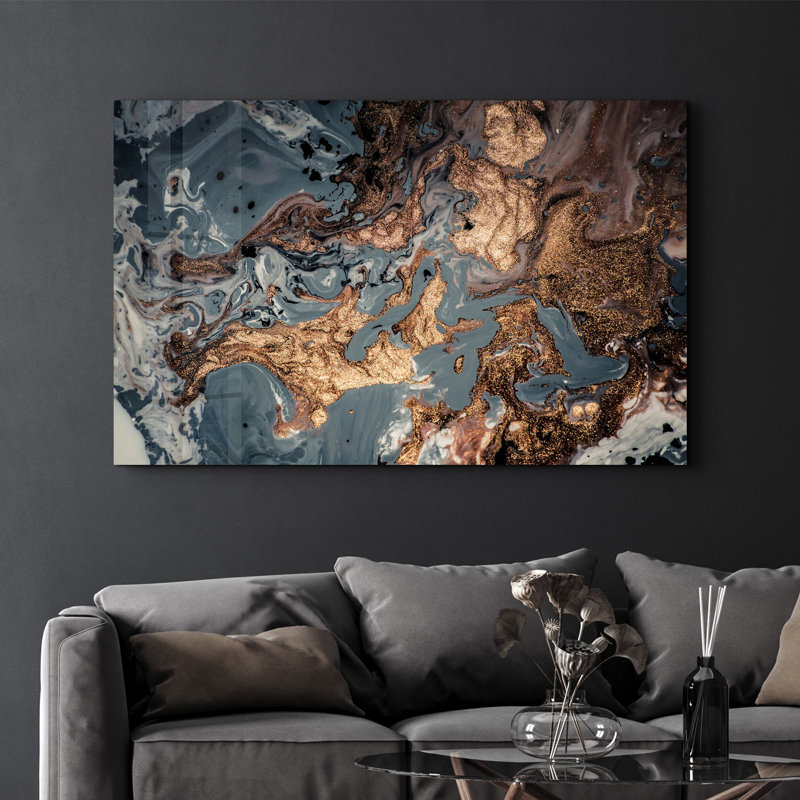 Decorative Tempered Glass Painting