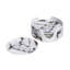 Marble Venice Fog - Coaster in Holder, Set of 4