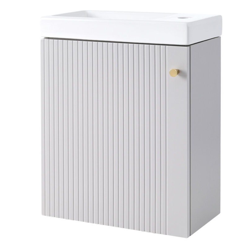 Base de meuble-lavabo simple 8,7 po seulement