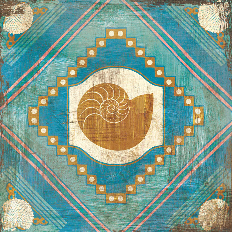 Carreaux de mer de Bohème V, H 20 po x l 20 po