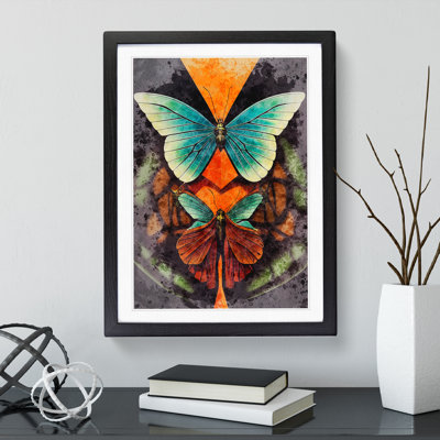 Butterflies in Watercolour No.1 - Wall Art