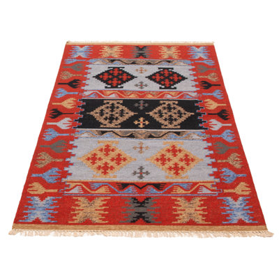 Ankara Red Kilim 5'0" x 8'1"