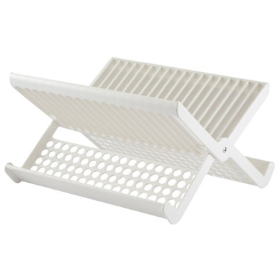 Adjustable Plastic Two Tier Dish Rack