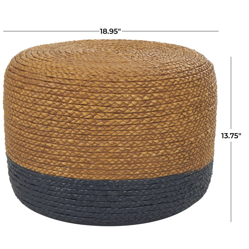 Tabouret de jardin en rotin Brixxon