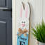 Pancarte de réception 42 po en bois double face avec oreilles de lapin