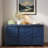 55.1-Inch Sideboard With Storage,Farmhouse Storage Cabinet With Sliding Barn Doors And 4 Drawers, Wood Buffet Table With Power Outlet-1647153221