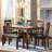 Leger 6 - Person Four Leg Dining Set