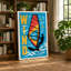 Wind Rider Modern - Wrapped Canvas-560520129-560520153