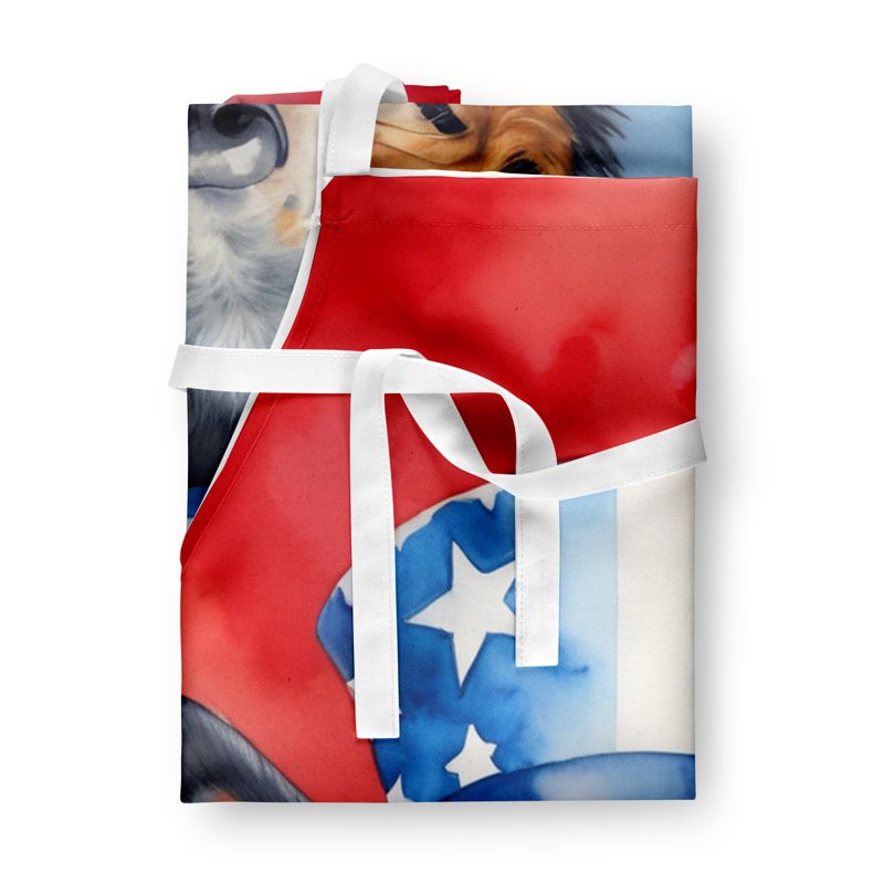 Patriotic American Apron, Australian Cattle Dog