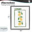 Cadre flottant Tasty Summer Lemons, design par Amanda Greenwood-153351566-153351571