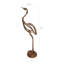 Figurine de grue 10 x 8 x 37 po
