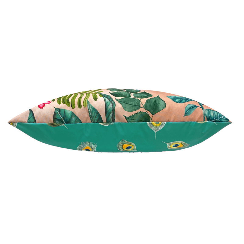 Indoor / Outdoor Square Cushion, Blush, 70cm H x 70cm W