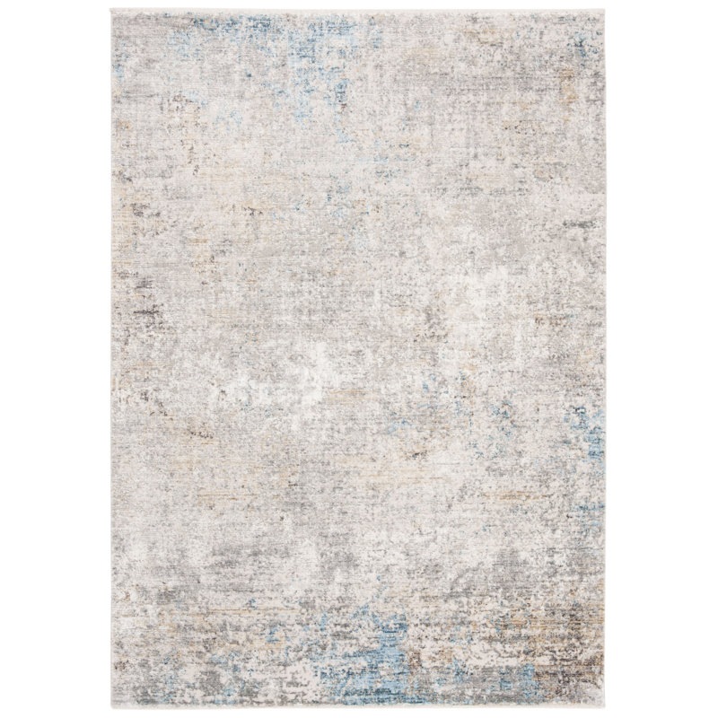 Tapis gris Adal, Carré 6 pi 7 po