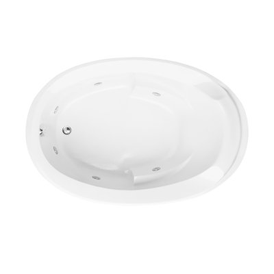 Deanna 60'' L Whirlpool Bathtub