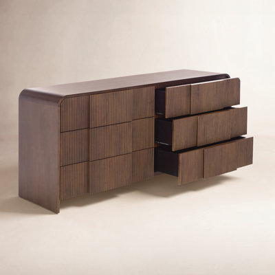 Vitale Reeded Wood Dresser