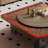 Medieval-style square coffee table