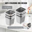 VEVOR 1/6 Size Anti-Jam Steam Pan 6-Inch Deep Table Pan