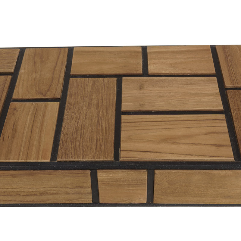 Mcclean 145cm Solid Wood Top Console Table
