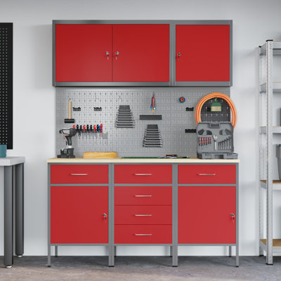 Work Cabinet with Drawer
