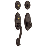 Landon Complete Inactive Landon Dummy Handleset with Knob and Rosette