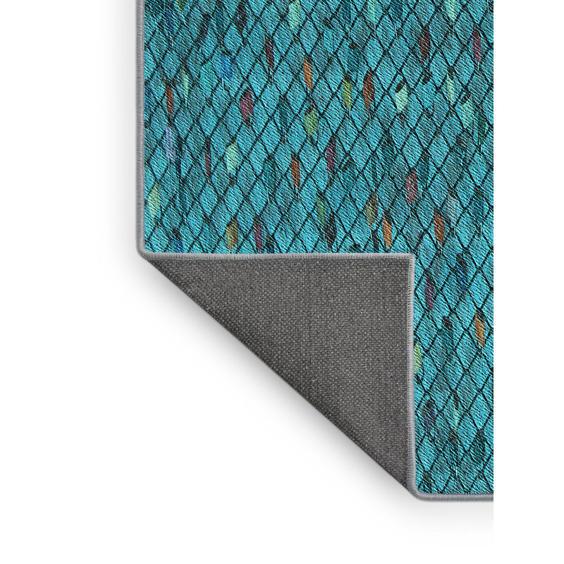 Performance Wool Geometric Indoor Rug, Rectangle 8' x 10'