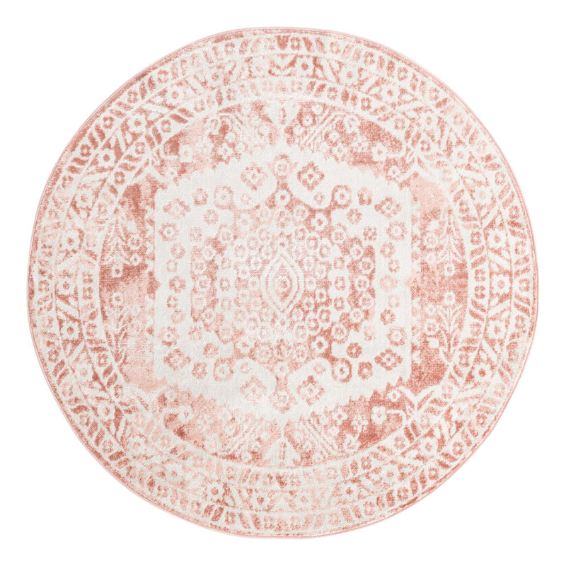 Braggs Oriental Indoor Rug, Round 5'