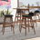 Ralphy 4 - Person Four Leg Dining Set