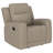 Kemarah Upholstered Recliner Chair Taupe-1863922407