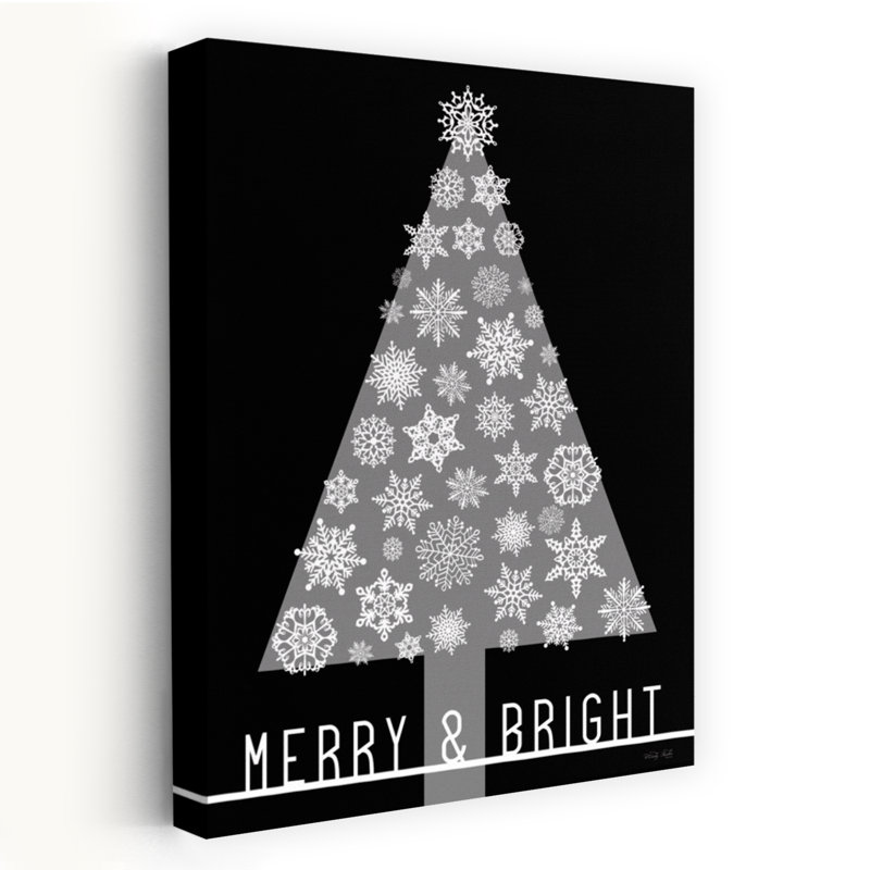 Merry Bright Christmas Tree, H 24 po x l 16 po