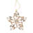 8.5'' Handmade Metal Holiday Shaped Ornament