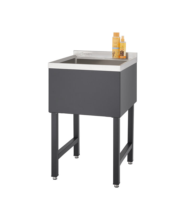 Trinity Basics Ecostorage® | 18x16x13 Basin | Utility Sink | Nsf, Black