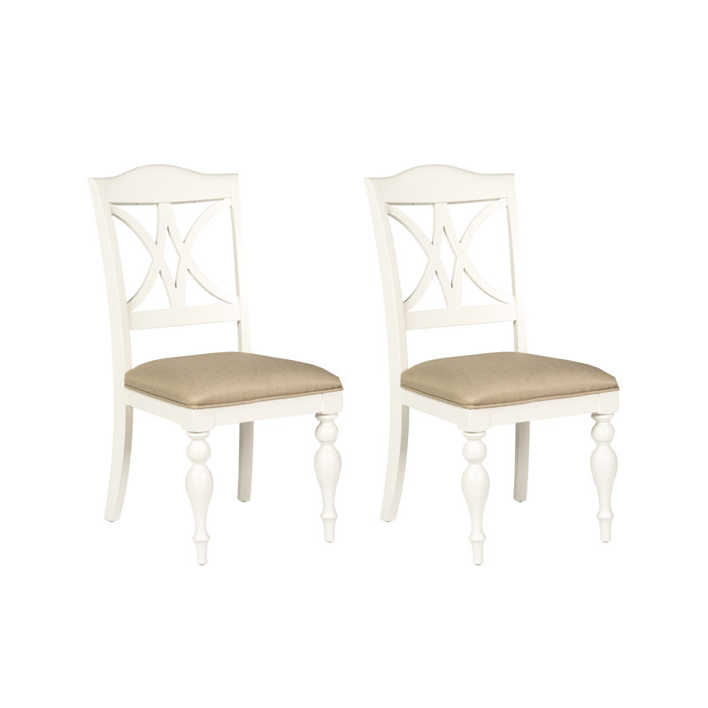 Chaise d'appoint Alvy, Blanc
