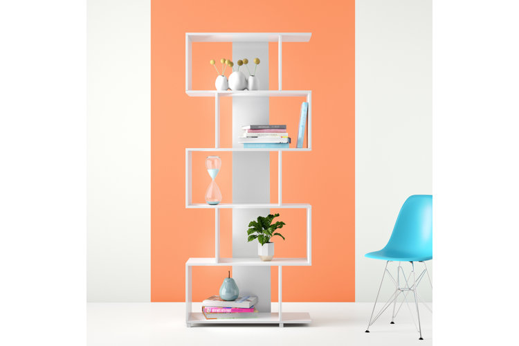 Top White Geometric Bookcases