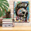 «Punk Skull» par Dean Russo Studios, art mural sur toile-1623829367