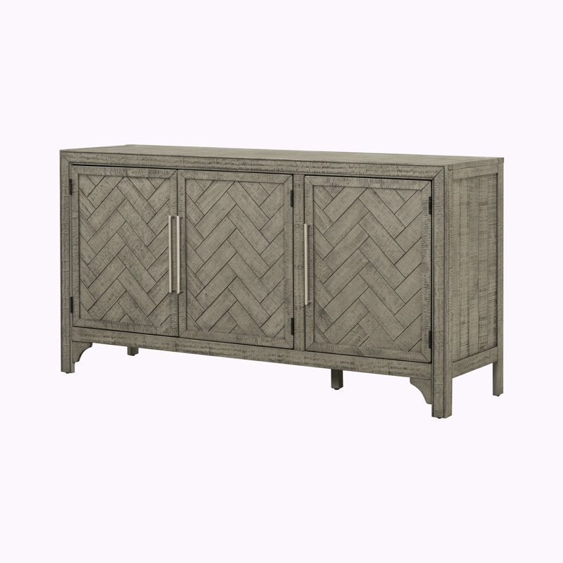 Storage Console Table, Grey