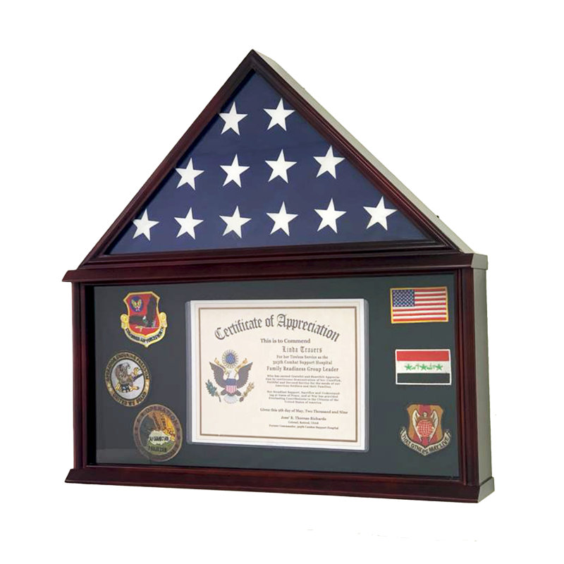 25.2" Flag Display Case