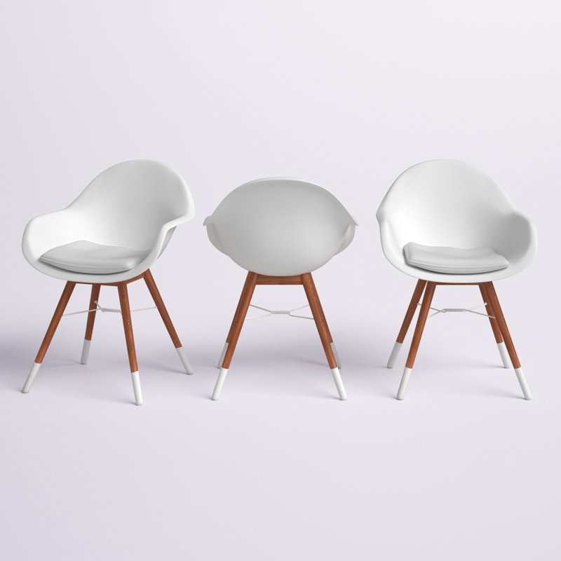 Chaises de patio avec coussins Alyisa