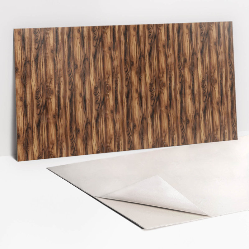 Celeena 50 x 100 cm PVC Tile in Brown