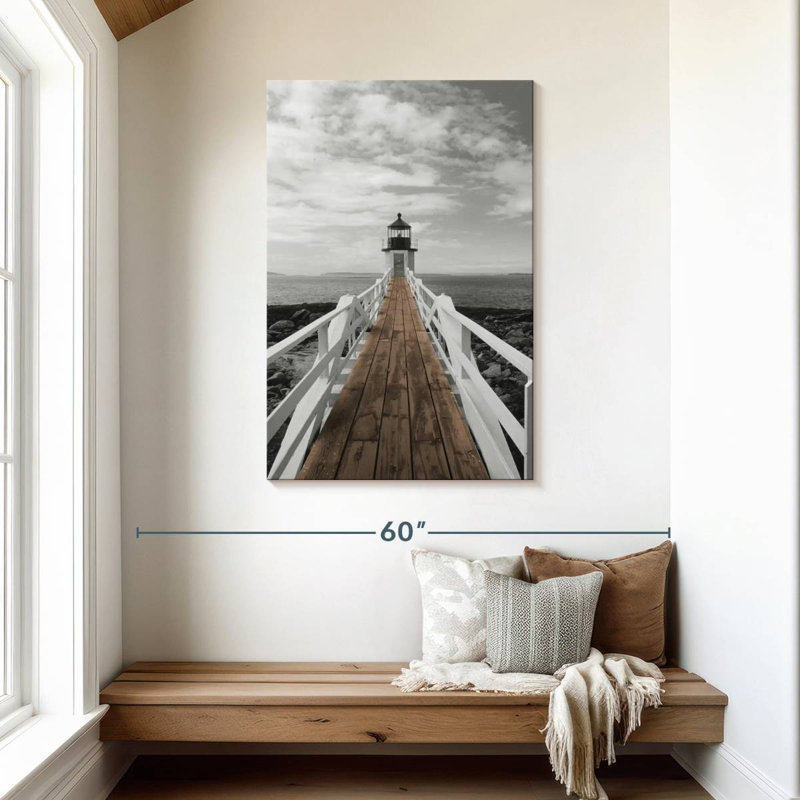 Aime Port Clyde Lighthouse, 45" H x 30" W