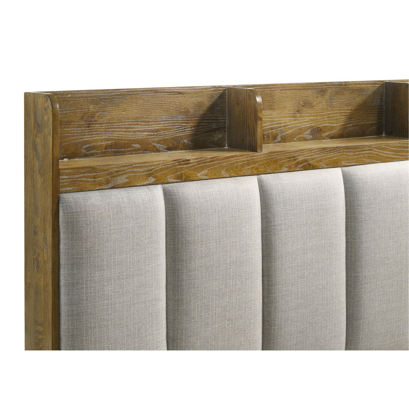 Packard Medium Oak Bookcase Bed