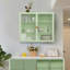 Armoire à deux portes Mint avec trois rangements, pour le vestibule, le salon, la salle de bain et la salle à manger. Buffet moderne Allure de 27,74 po de long, couleur-2048691788