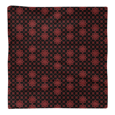 Serviette de coton à treillis classique