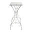 Console 43 po x 16,5 po x 34 po avec perchoir fantaisiste (table basse incluse)