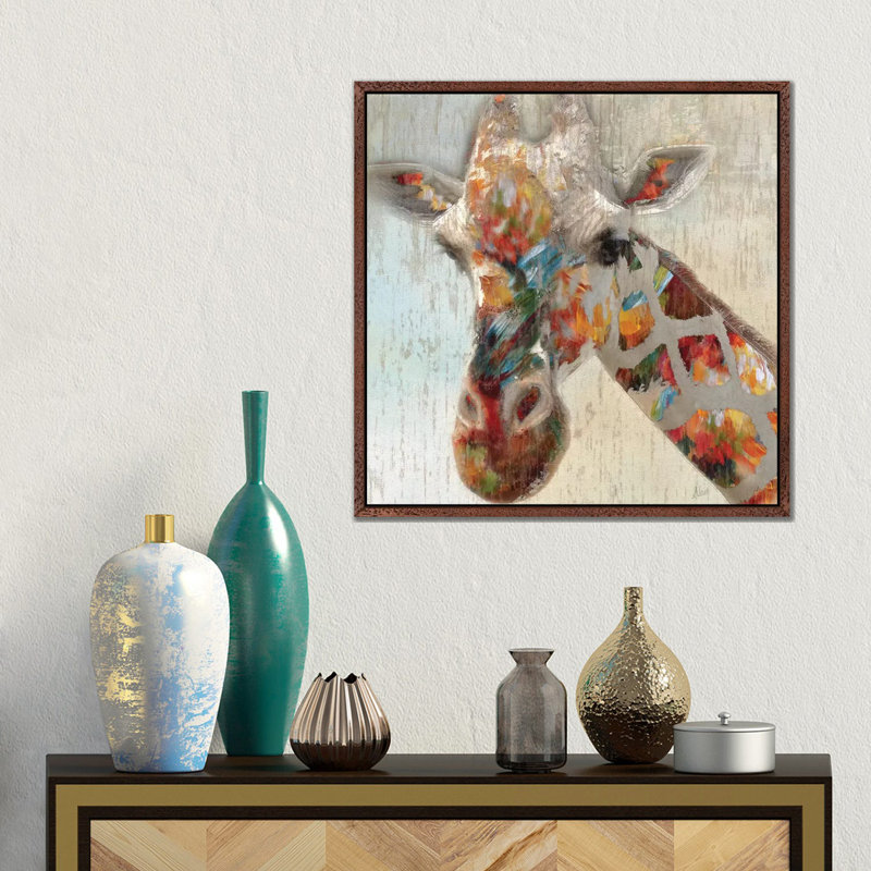 Nan - Print on Canvas, 93.98 cm H x 93.98 cm W, Classic Wood Framed