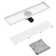 Miky 14cm Bathroom Sink Drain Waste with Overflow