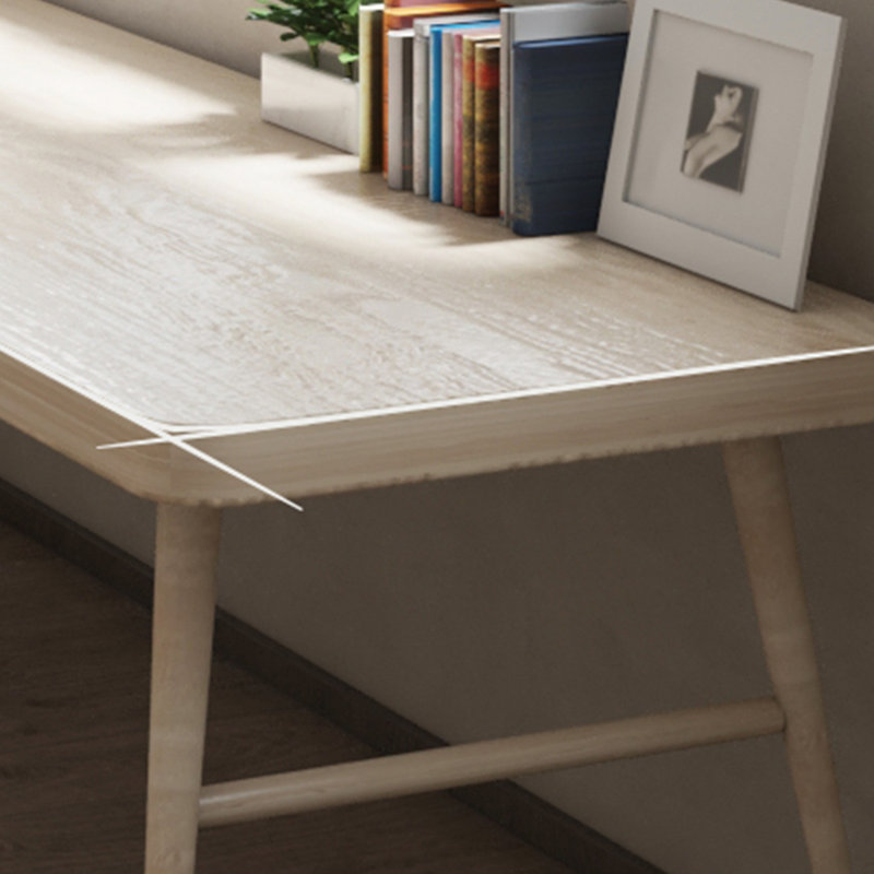 Bureau de travail en bois massif avec surface spacieuse, H 29,53 po x l 47,24 po x P 23,62 po